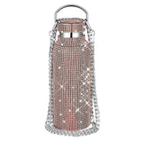 Thermos With Encrusted Diamonds & Chain - Weriion