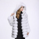 Thick Faux Fur Winter Coat - Weriion