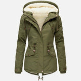 Thick Warm Comfortable Hooded Winter Jacket For Women - Weriion