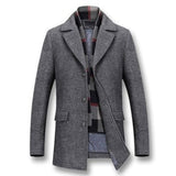 Thick Winter Wool Coat For Men - Weriion