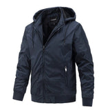 Thin Autumn & Spring Jacket with Removable Hood - Weriion