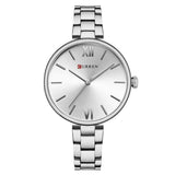 Thin Stainless Steel Watch For Women - Weriion