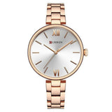 Thin Stainless Steel Watch For Women - Weriion