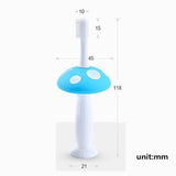 Toothbrush For Children With Food Grade Silicone - Weriion