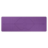 TPE Yoga Mat With Position Lines - Weriion