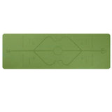 TPE Yoga Mat With Position Lines - Weriion