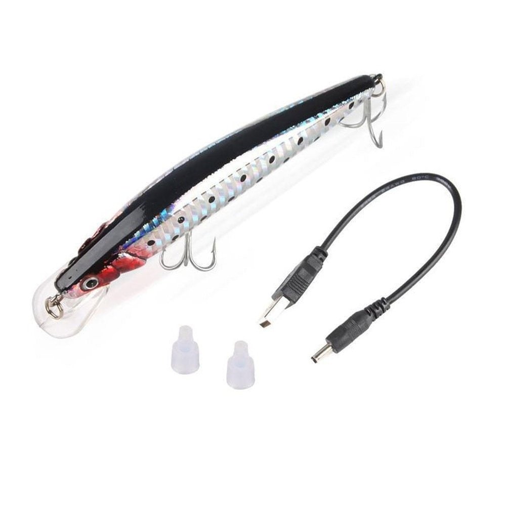 Twitching Flashing LED Light Fishing Lure - Weriion