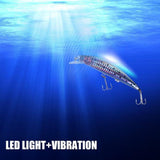 Twitching Flashing LED Light Fishing Lure - Weriion