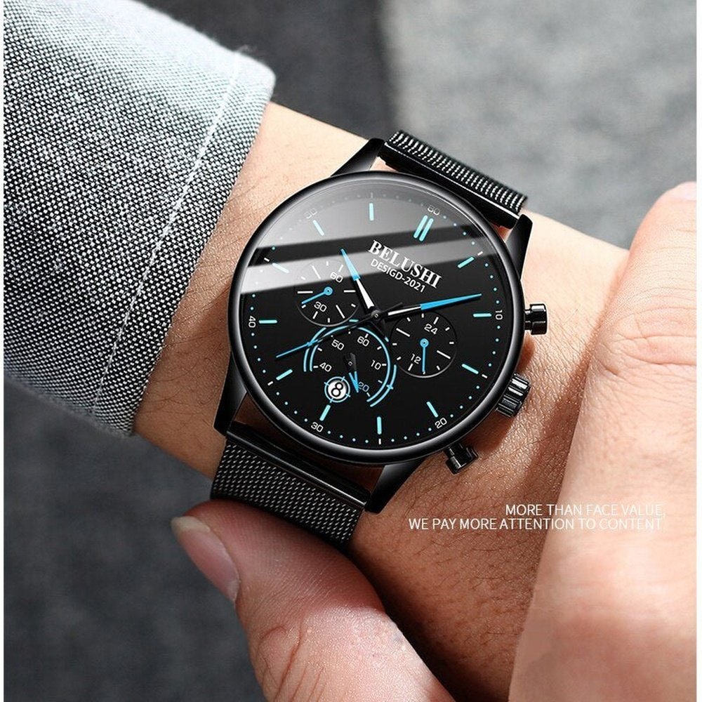 Ultra Thin Stainless Steel Watch - Weriion