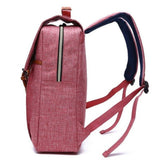 Unisex Canvas Fabric Large Capacity Backpack - Weriion