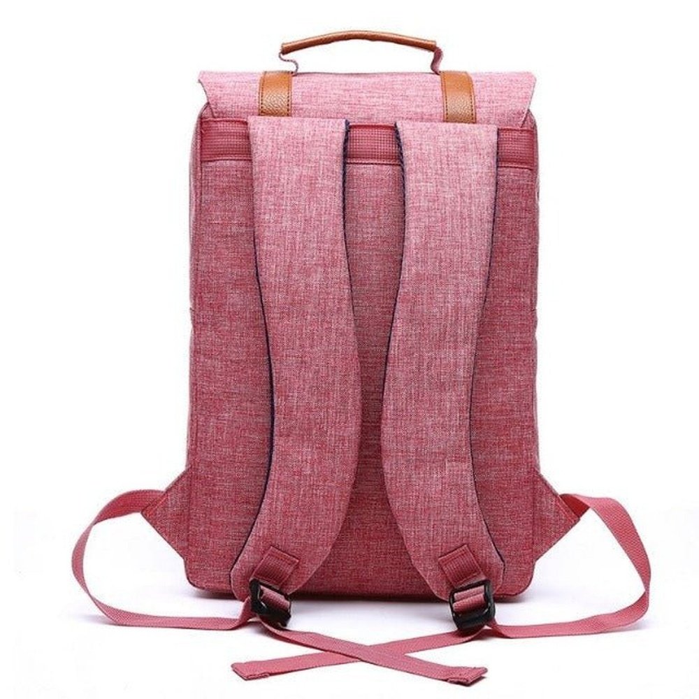 Unisex Canvas Fabric Large Capacity Backpack - Weriion