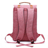 Unisex Canvas Fabric Large Capacity Backpack - Weriion