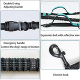 Versatile Reflective Elastic Dog Leash With Belt - Weriion