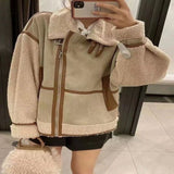 Warm Leather & Fur Winter Jacket For Women - Weriion