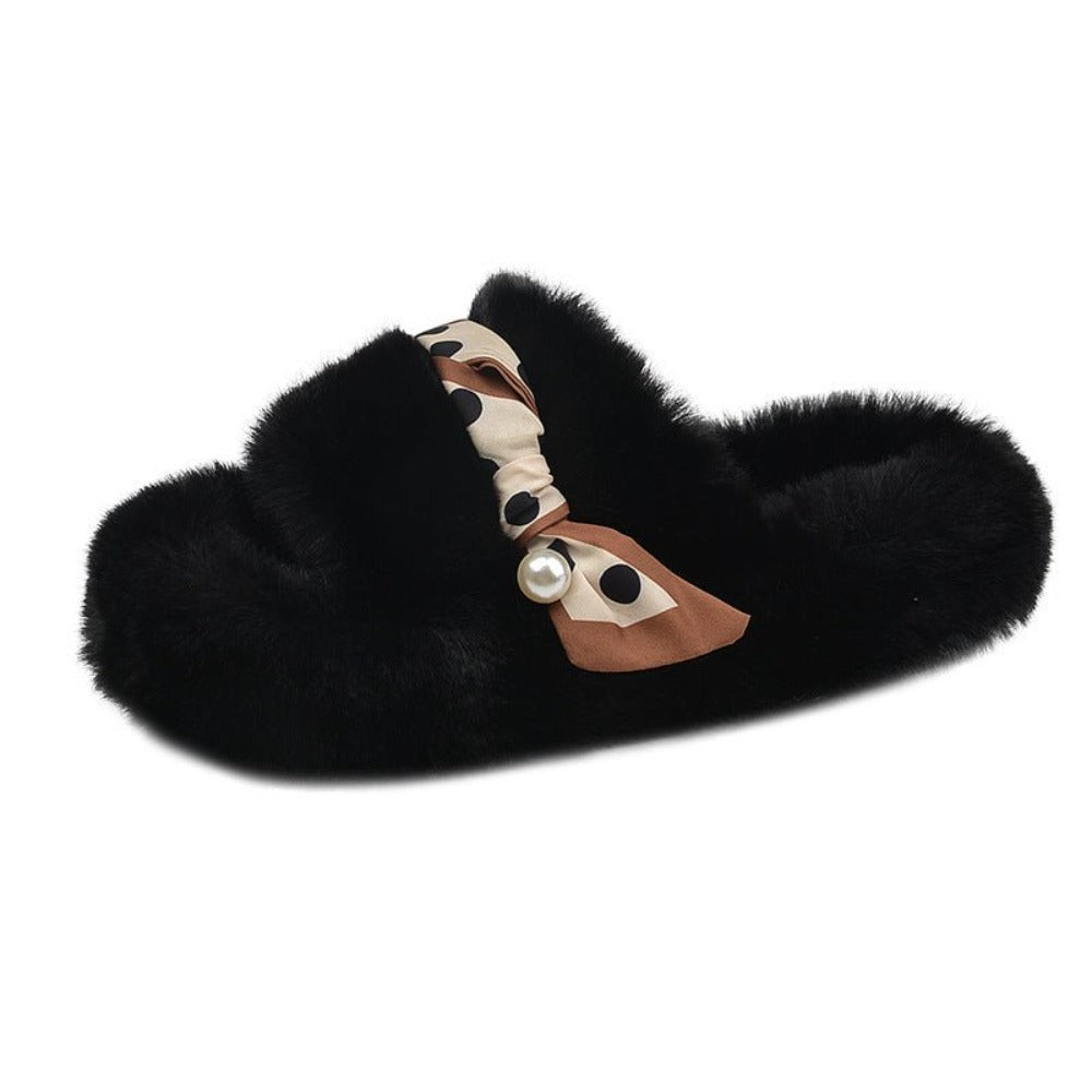 Warm Plush Slippers For Women - Weriion