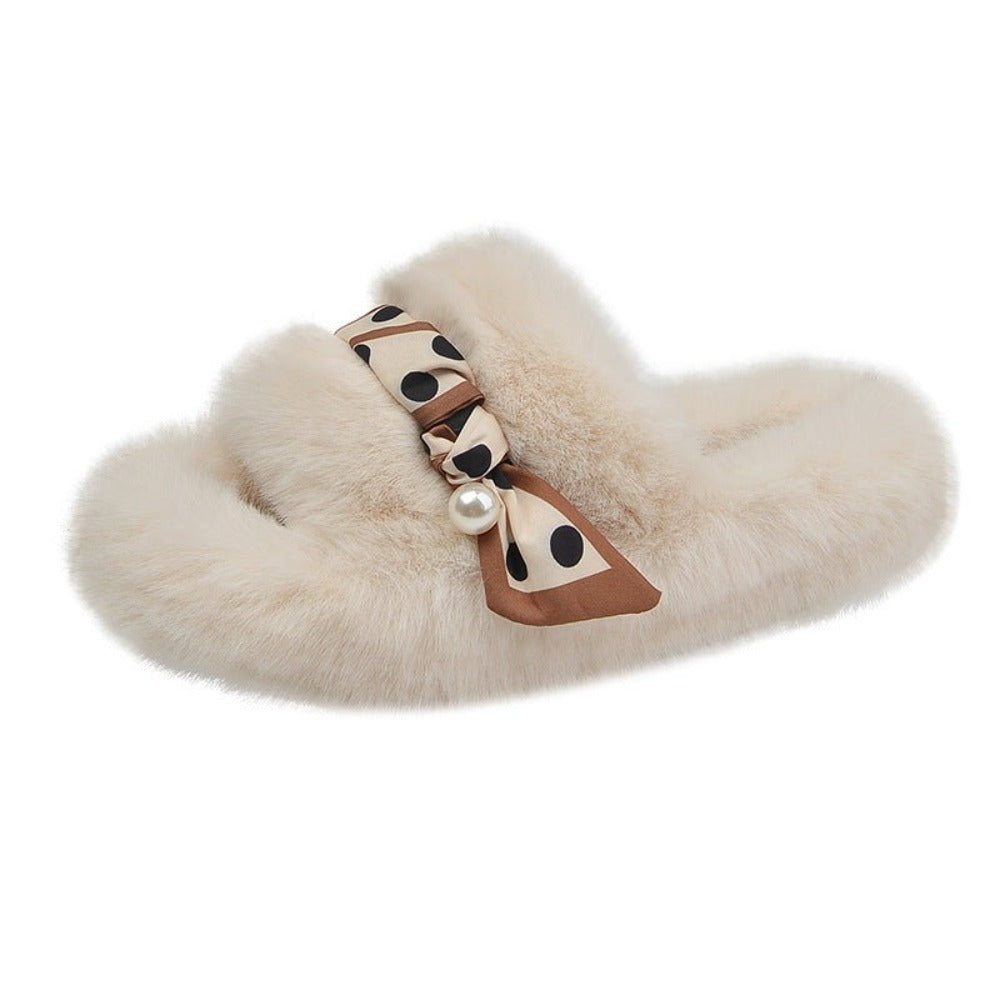 Warm Plush Slippers For Women - Weriion