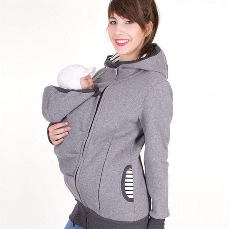 Warm Soft Hoodie Baby Carrier - Weriion