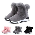 Warm Unisex Leather Winter Boots For Children - Weriion