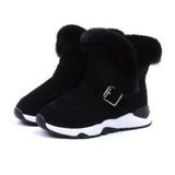 Warm Unisex Leather Winter Boots For Children - Weriion