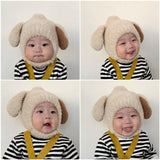 Warm Winter And Autumn Plush Hat For Children With Cute Rabbit Ears - Weriion