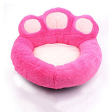 Warm Winter & Autumn Bear Paw Shaped Pet Bed - Weriion