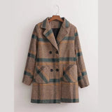 Warm Woolen Coat For Women With a Loose Fit - Weriion