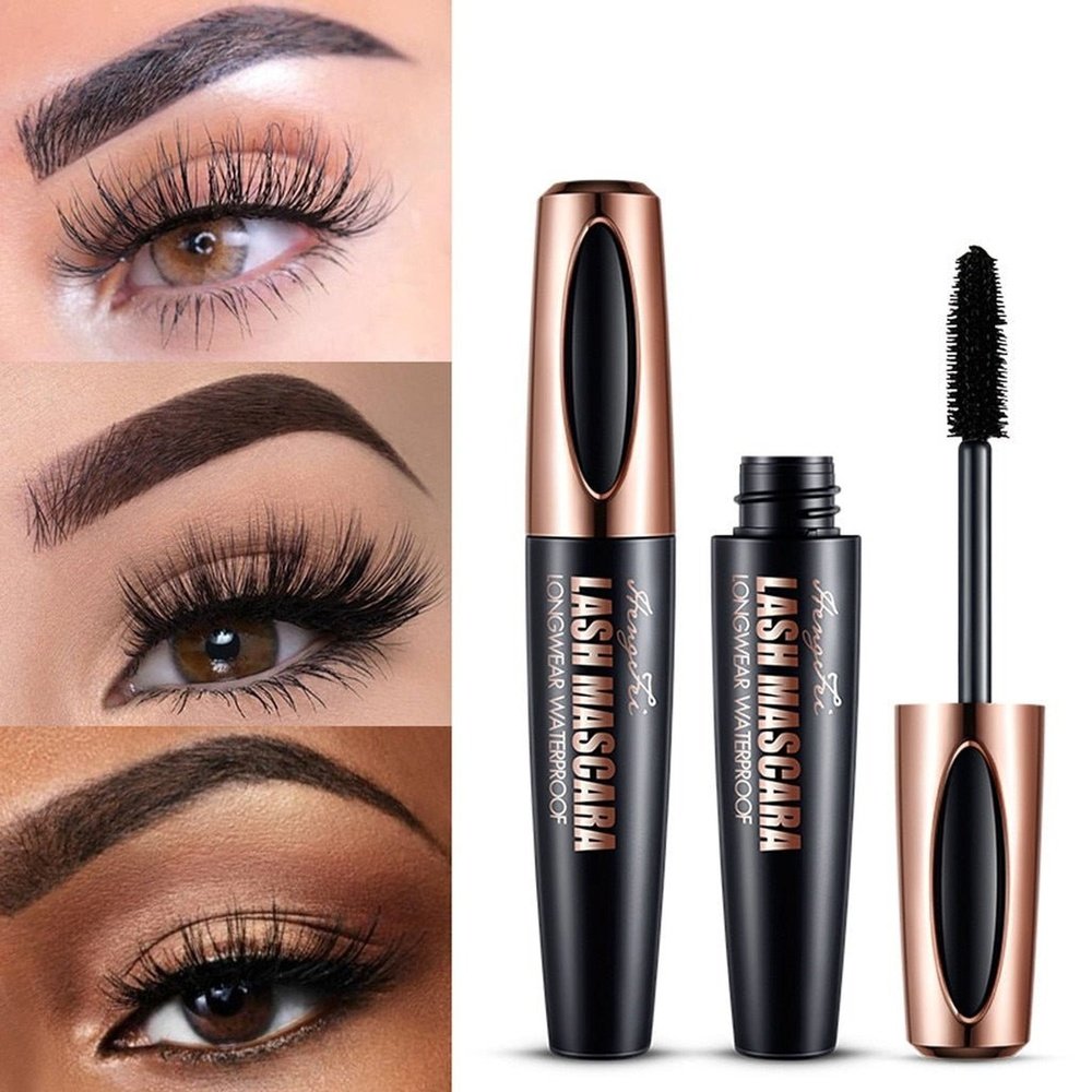 Waterproof Black Long Curling Mascara - Weriion