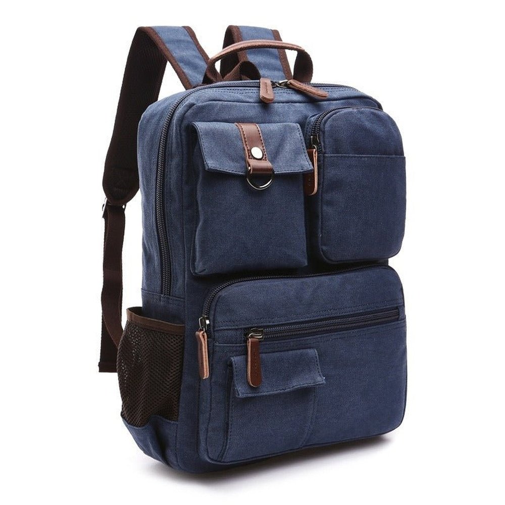 Waxed Canvas Backpack For Men - Weriion