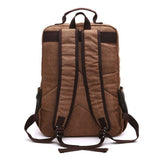 Waxed Canvas Backpack For Men - Weriion