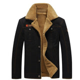 Winter Bomber Jacket With Fur - Weriion