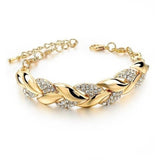 Women's 18K Gold Leaf Bracelet - Weriion