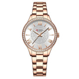 Women's Casual Stainless Steel Watch With Quartz Movement - Weriion