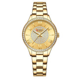 Women's Casual Stainless Steel Watch With Quartz Movement - Weriion