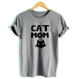 Women's Cat Mom T-Shirt - Weriion