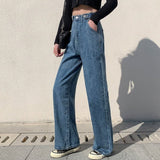 Women's Fashionable High Waist Jeans - Weriion