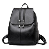 Women's High Quality Leather Backpack - Weriion