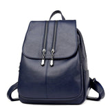 Women's High Quality Leather Backpack - Weriion