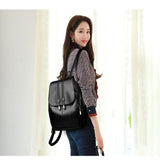 Women's High Quality Leather Backpack - Weriion