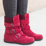 Women's Plush Winter Boots - Weriion