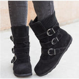 Women's Plush Winter Boots - Weriion