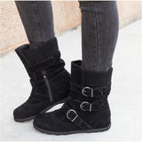 Women's Plush Winter Boots - Weriion