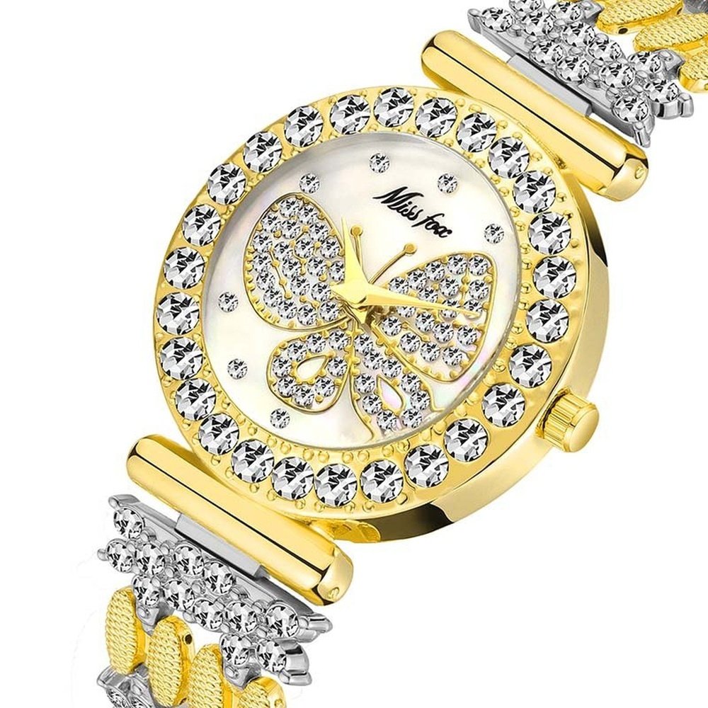 Women's Stainless Steel Butterfly Watch - Weriion