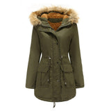 Women's Warm Cotton Padded Winter Jacket - Weriion