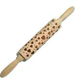 Wooden Christmas Rolling Pin - Weriion