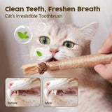 Woody Polygonum Mint Toy Cat Bite Tooth Stick - Weriion