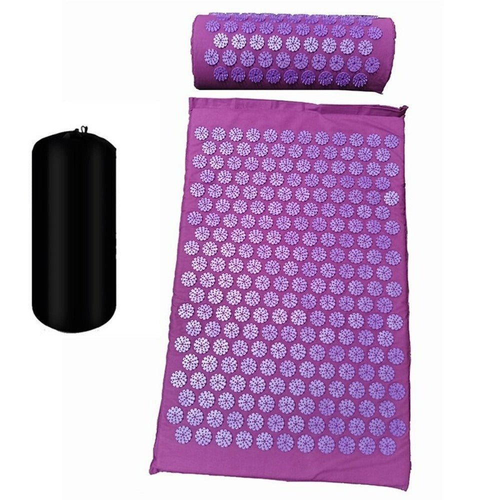 Yoga Mat With Spikes For Acupuncture And Stress Relief - Weriion