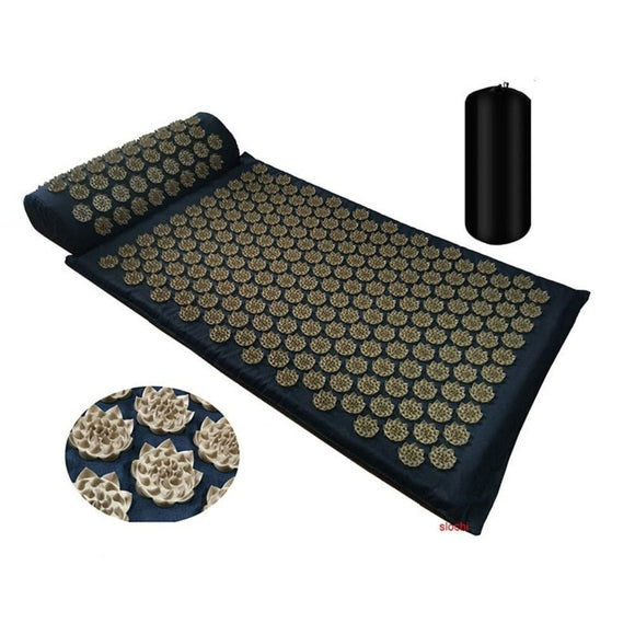 Yoga Mat With Spikes For Acupuncture And Stress Relief - Weriion