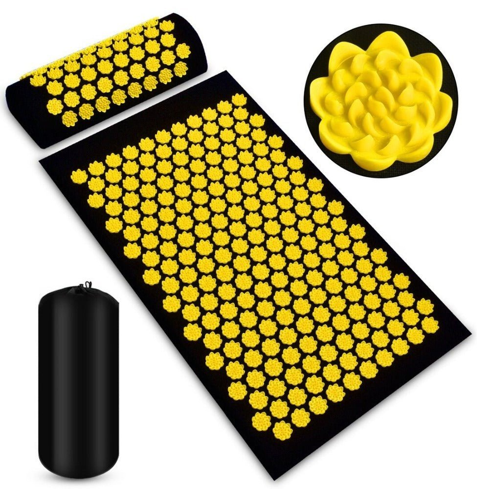 Yoga Mat With Spikes For Acupuncture And Stress Relief - Weriion