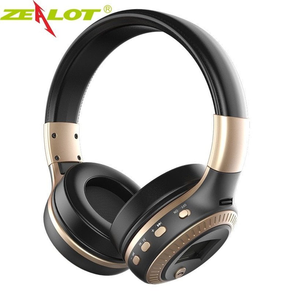 ZEALOT B19 Wireless Bluetooth Headphones With FM Radio And Microphone - Weriion